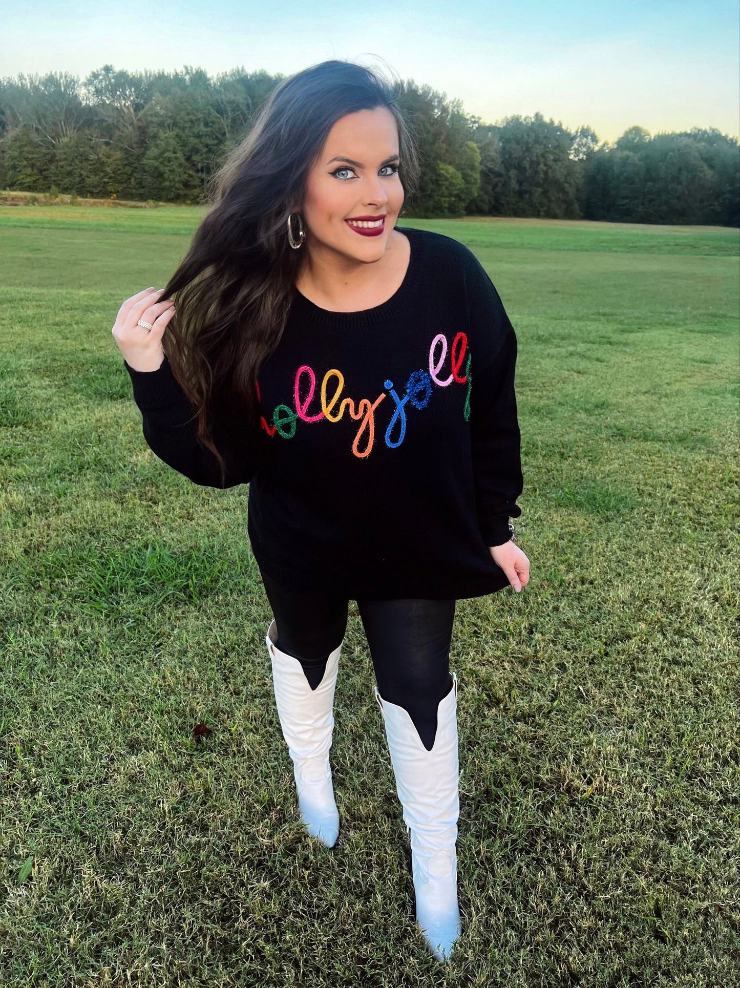 S-3X Holly Jolly Sweater