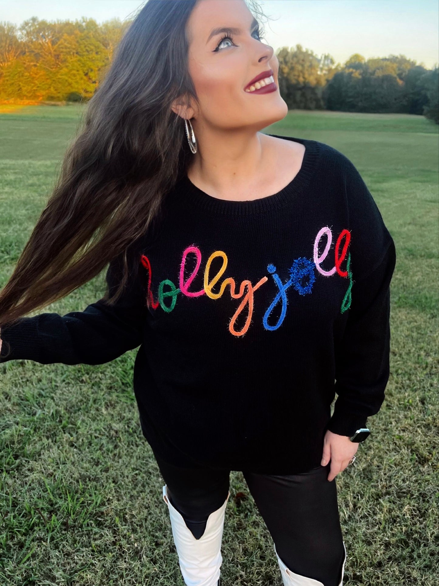 S-3X Holly Jolly Sweater