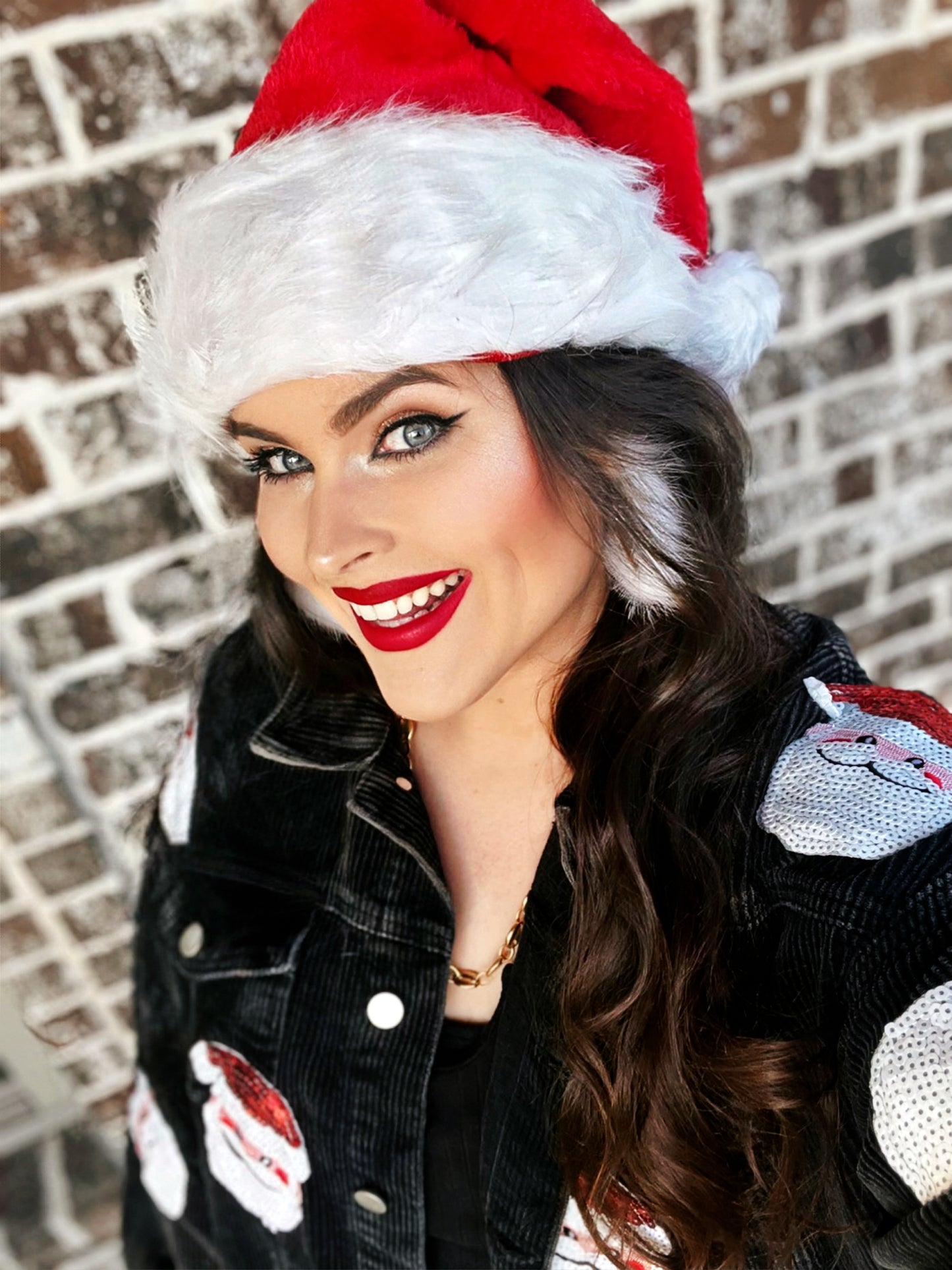 S-3X J. Lee Santa Sequin Shackets