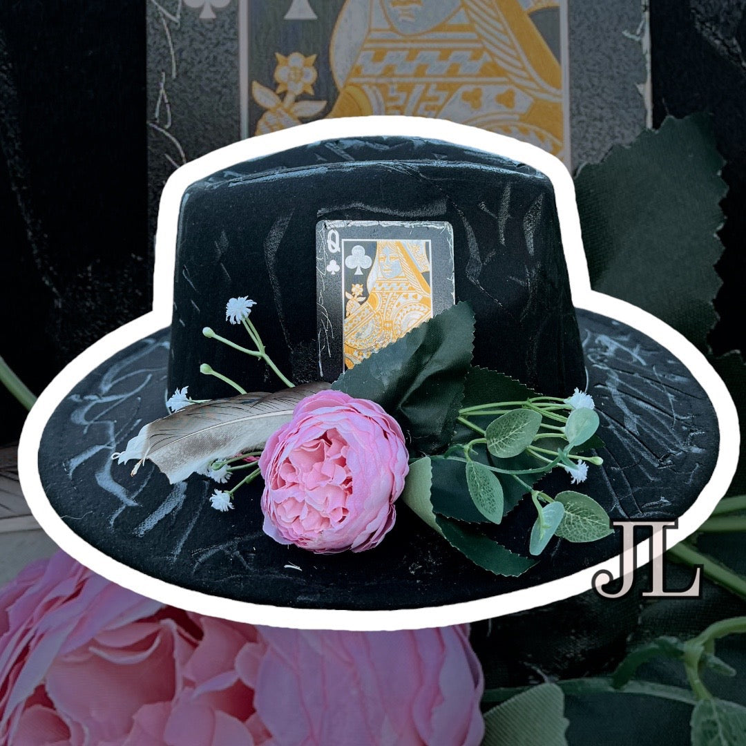 Custom Black Rancher Hat