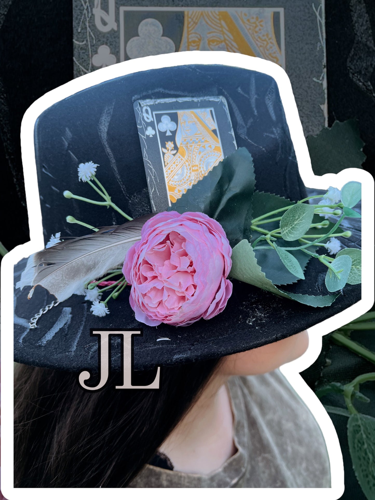 Custom Black Rancher Hat