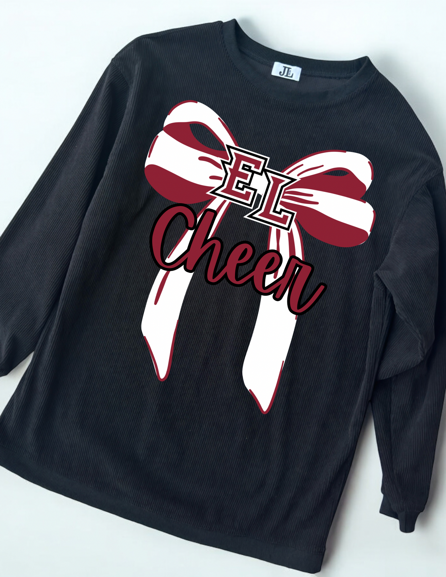 EL Cheer Bow Corded Crew