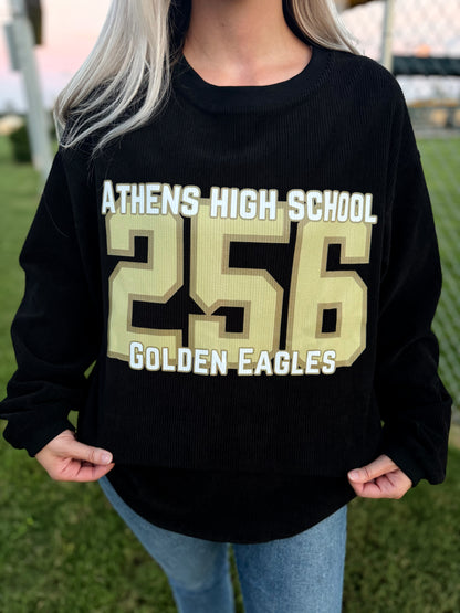 Customized School Spirit Corded Crew