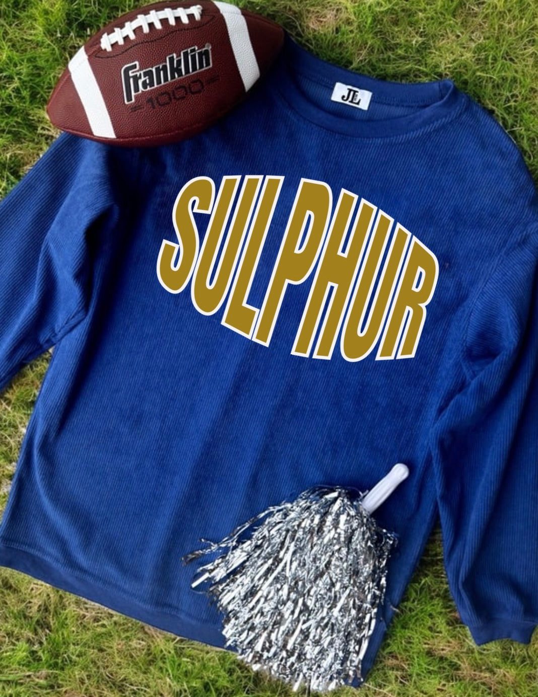 Customized School Spirit Corded Crew