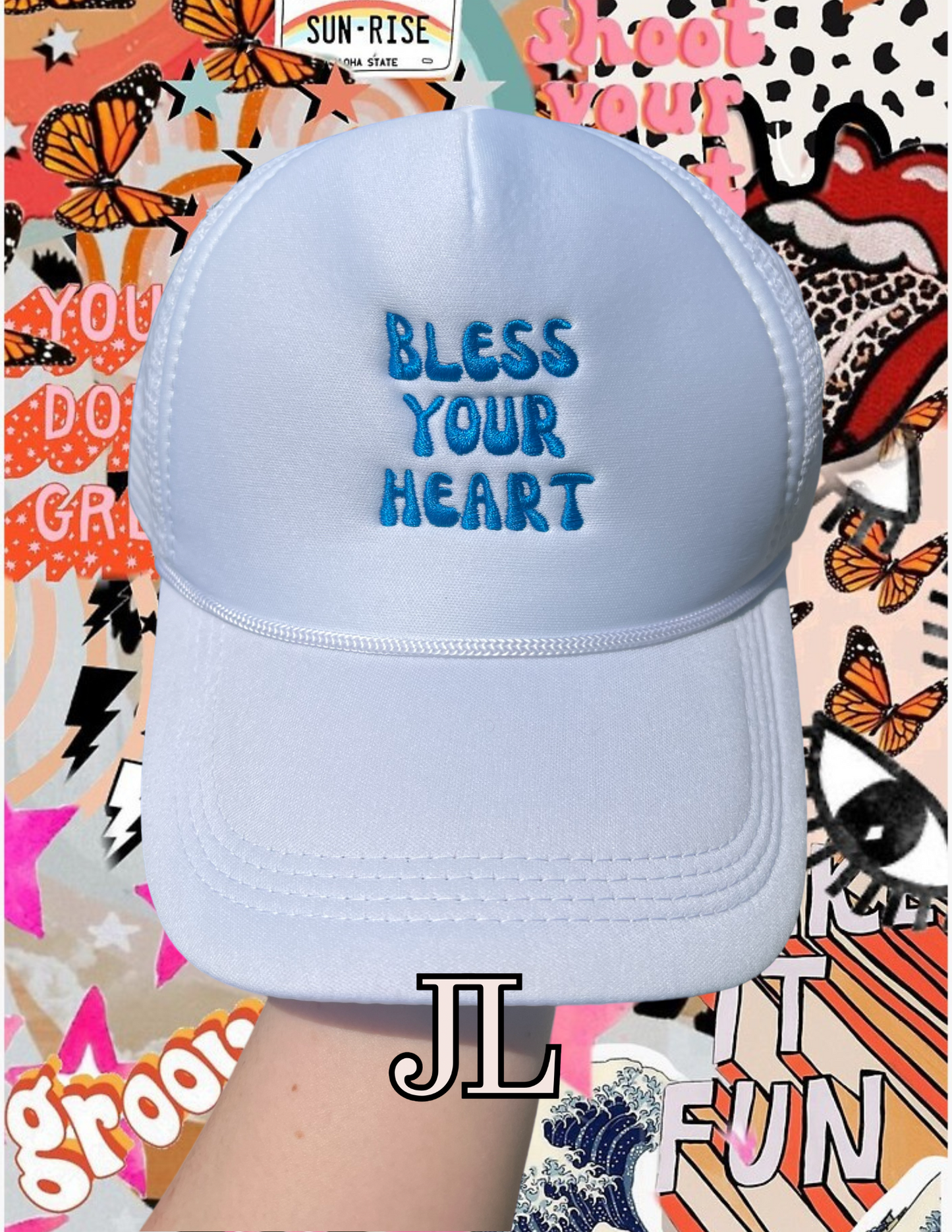 Bless Your Heart Custom Trucker Hat