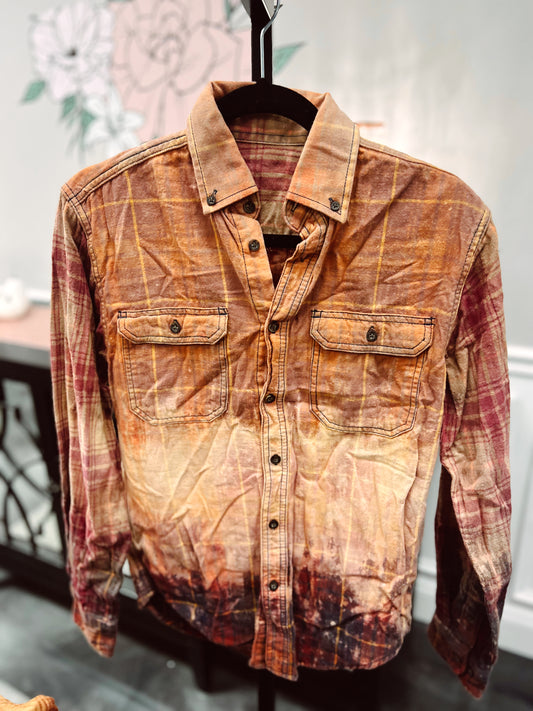 ACID WASHED FLANNEL (XS)